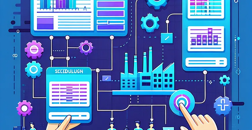 工厂生产排程总出错？ERP系统的3个核心排程逻辑帮你解决！  